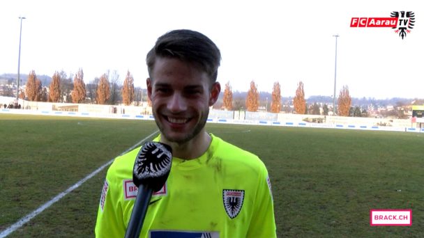 Video-Cover: FC Wohlen - FC Aarau 1:2 (12.02.2017, Stimmen zum Spiel)
