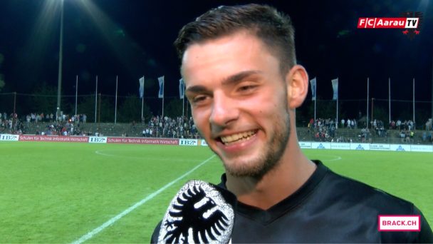 Video-Cover: FC Aarau - FC Le Mont 2:1 (10.09.2016) Stimmen zum Spiel 
