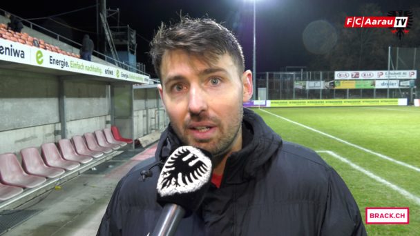 Video-Cover: FC Aarau - FC Rapperswil-Jona 0:1 (12.03.2018, Stimmen zum Spiel)