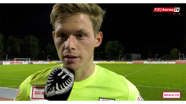 Video-Cover: FC Chiasso - FC Aarau 1:0 (20.09.2017, Stimmen zum Spiel)
