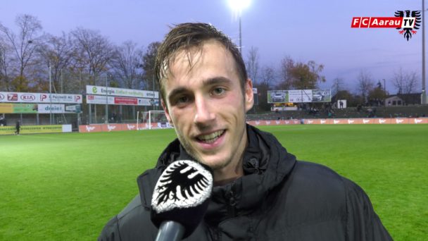 Video-Cover: FC Aarau - FC Rapperswil-Jona 3:0 (11.11.2018, Stimmen zum Spiel)