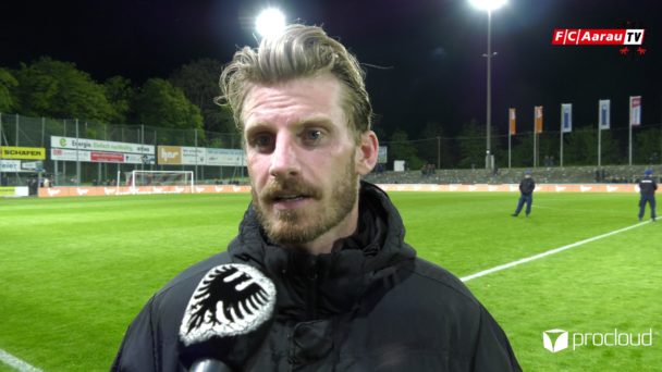 Video-Cover: FC Aarau - SC Kriens 1:1 (15.05.2019, Stimmen zum Spiel)