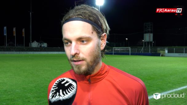 Video-Cover: FC Aarau - FC Chiasso 3:3 (15.12.2019, Stimmen zum Spiel)