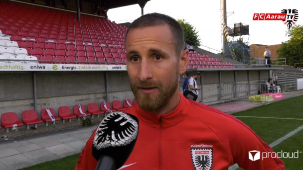 Video-Cover: FC Aarau - FC Chiasso 2:2 (21.07.2020, Stimmen zum Spiel)