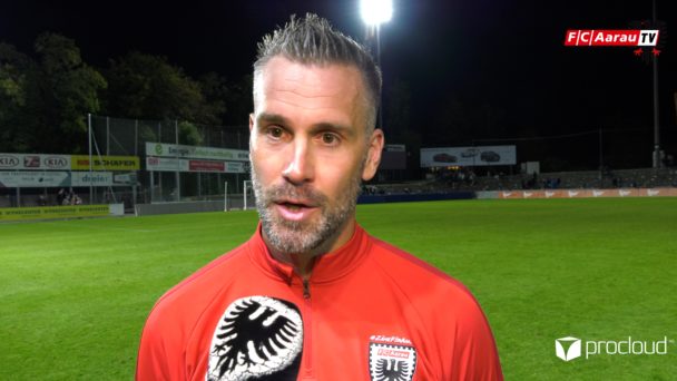 Video-Cover: FC Aarau - FC Schaffhausen 3:1 (21.09.2019, Stimmen zum Spiel)