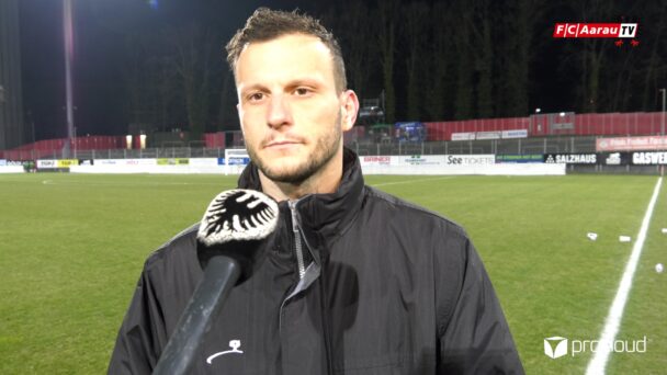 Video-Cover: FC Winterthur - FC Aarau 4:2 (11.03.2022, Stimmen zum Spiel)