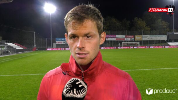 Video-Cover: FC Aarau - FC Lausanne-Sport 0:1 (26.10.2021, Stimmen zum Spiel)