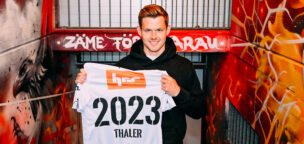Teaser-Bild für Beitrag «Marco Thaler verlängert Vertrag beim FC Aarau»