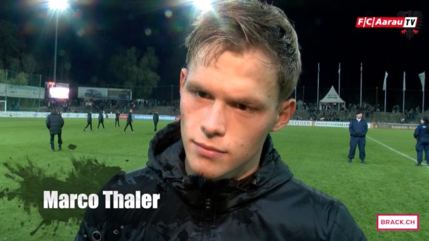 Video-Cover: Stimmen zum Spiel: FC Aarau - FC Chiasso 1:1 (07.11.2015)