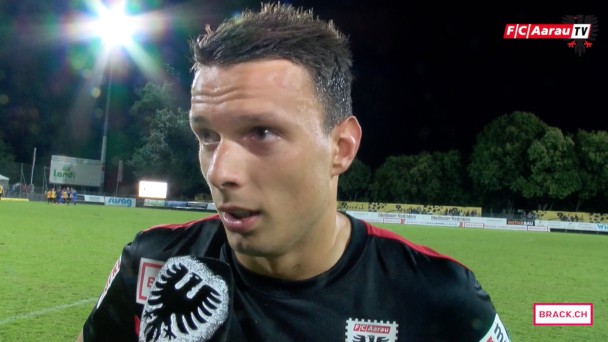 Video-Cover: Stimmen zum Spiel: FC Schaffhausen - FC Aarau 1:0 (21.08.2015)