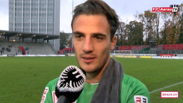 Video-Cover: Stimmen zum Spiel: FC Winterthur - FC Aarau 1:1 (18.10.2015)