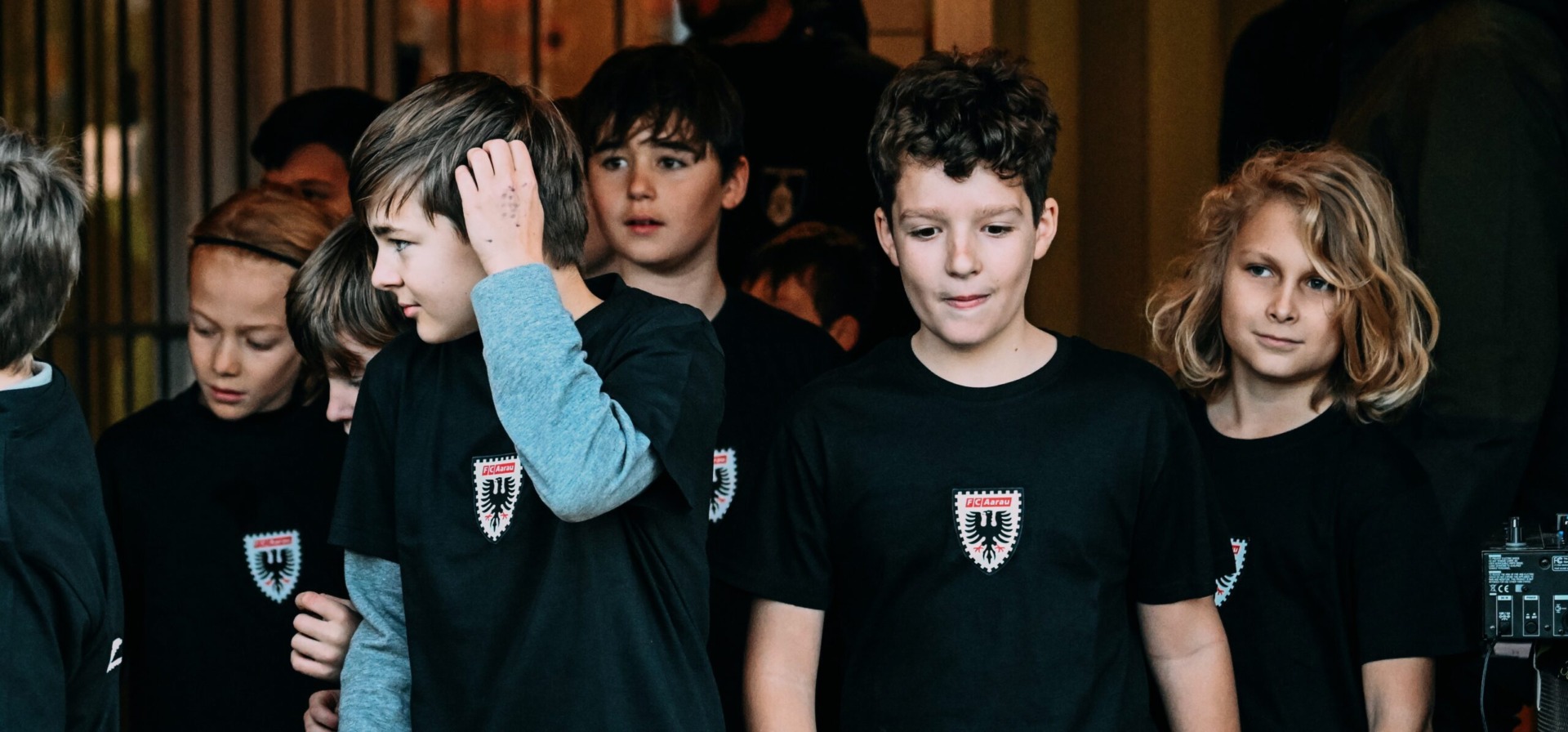 Line-Up-Kids für unse­re Heim­spie­le gesucht
