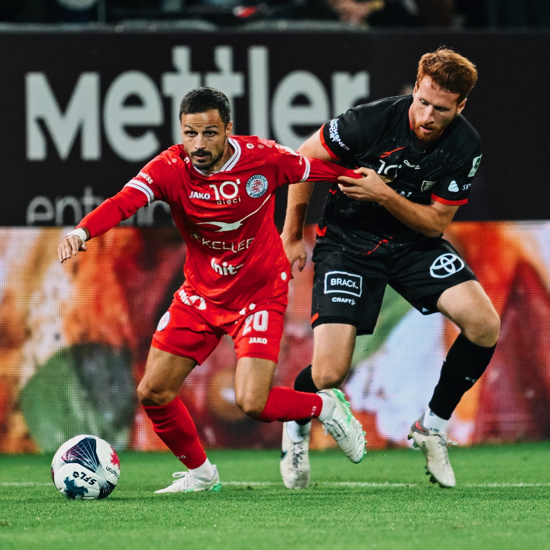 In Unterzahl tapfer gewehrt - FC Aarau - Fussball-Club Aarau 1